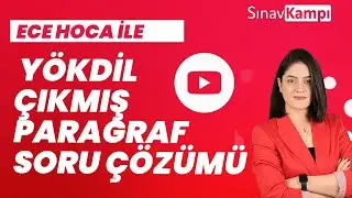 İNGİLİZCE PARAGRAF SORU ÇÖZÜMÜ I ECE HOCA