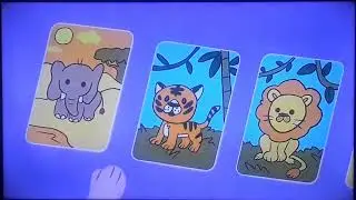 Safari animal cards