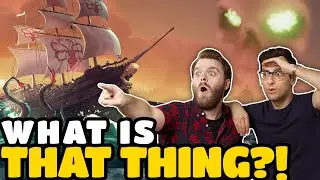 Did we see a MONSTER!? | Funny Sea of Thieves Co-Op Gameplay