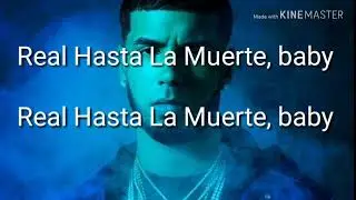 Anuel AA - Quiere Beber (LETRA)