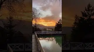 Казкова Заграва над горами😍. 