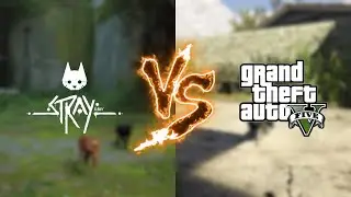 STRAY vs GTA V | Direct Comparison