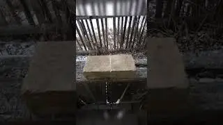 Как распилить шамотный кирпич без шума, пыли и болгарки?