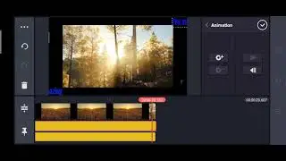 how to keep scrolling text in kinemaster