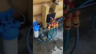 летний водопровод на фазенде за 2 часа