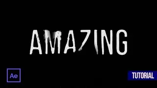 Glitch Text Effect In After Effects