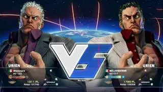 SF V Season 2 Matches x2 Dhanocore(Urien) vs MILLIONAYRER(Urien)