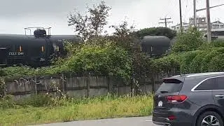 Railfanning in the rain.