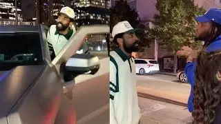 Kyrie Irving's Reaction When Fans Blocked His Car to Exit and Meet Them after Win vs Grizzlies