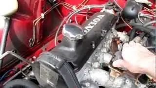 Volvo 740 B230 carburator engine running idle
