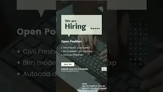 MEP REVIT BIM JOB VACANCY AT 30TH DEC