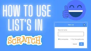 How to use Lists in scratch  | Tutorial 32 |