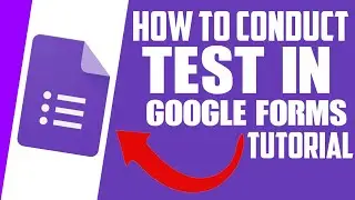 How To Conduct Test In Google Forms | Google Forms Tutorial |  Online Quiz Test In Google Forms