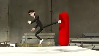 How to make a Flying Back Kick Animation in Autodesk Maya