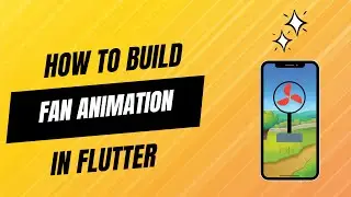 Building Flutter Fan Animation | Flutter UI | Flutter App Development | No Talking
