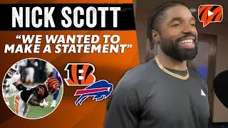 Nick Scott on Bengals Win Over Bills, Key Fumble Recovery in 4th Quarter