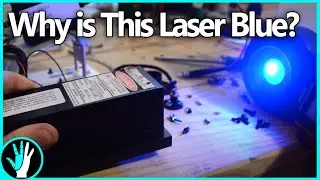 This Laser Turns Infrared into BLUE