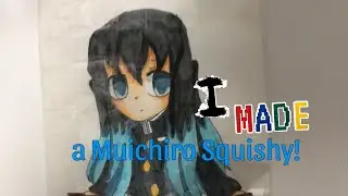 I Made a Paper Muichiro Squishy! | Allityxari