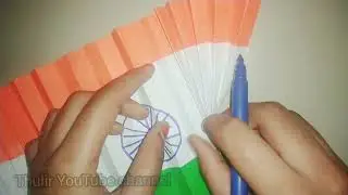 republic Day craft | paper craft | craft | color paper craft