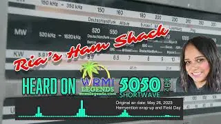 Why Field Day is a contest, and Hamvention report - Ria's Ham Shack Radio Show