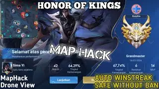 CHEAT HONOR OF KINGS | GRAND MASTER WITH MAPHACK!!
