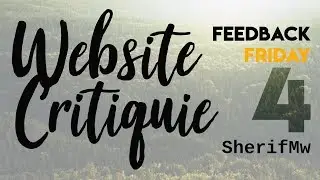 Website Critique - SherifMW.com - Reddit's Feedback Friday - Part 4 - English - FHD