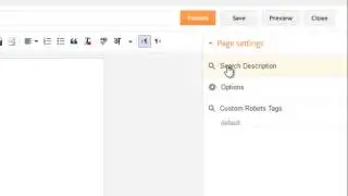 Lesson 3: Creating Static Pages in Blogger