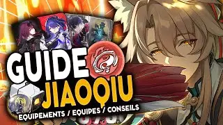 MEILLEUR SUPPORT D'ACHERON ! | Guide Jiaoqiu : Teams, Reliques & Cones de Lumière | Honkai Star Rail