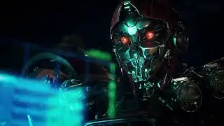 Bumblebee vs Dropkick!! Final fight part 1 from Bumblebee movie but...WITH VOICE!!