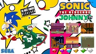 Sonic The Hedgehog & Johnny (SHC '22) ✪ 100% Full Playthrough (All Chaos Emeralds) - No Damage