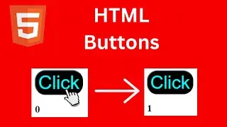 HTMl Buttons 🔲(HTML tutorial #12)