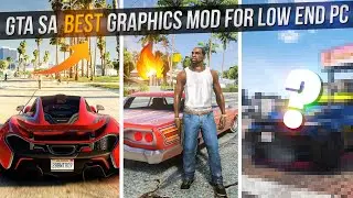 GTA San Andreas Ultimate Realistic Graphics Mod For Low end PC🔥