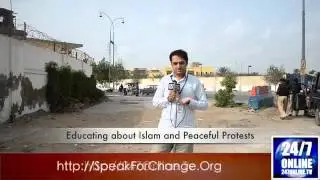Sarak Ka Sach - Peaceful Protest Against Anti-Islam Content