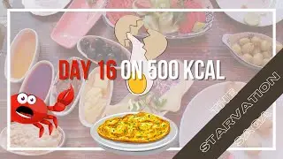 Will I SURVIVE? Too little food and no more GYM. Day 16 of Starvation #challenge #diet #michelin
