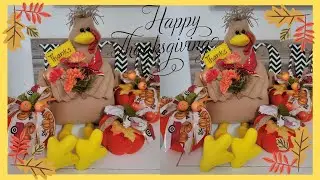 HOW TO MAKE A TURKEY FREE MOLDS)(COMO HACER UN PAVO PARA LA DECORACION( MOLDES GRATIS)