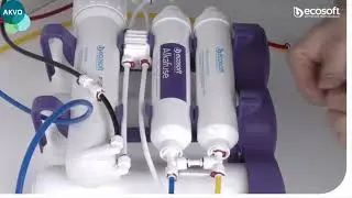 Як правильно замінити картриджі в фільтрі Ecosoft P`URE Alkafuse