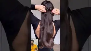 Hair Style Girl Simple and Easy🥰🔥 #hairstyle #shorts #hairstyletutorial
