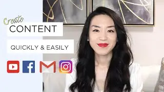 How To Create Content QUICKLY And EASILY