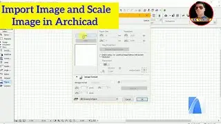 | Archicad Tutorial | - | Import Image and Scale it for reuse | Archicad tutorial 2022 | rkvideo1 |