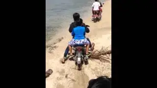 Beautiful beach, Lagoon pari beach, Lebak- Banten