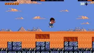 Kid Chameleon Video Walkthrough- Desert 10