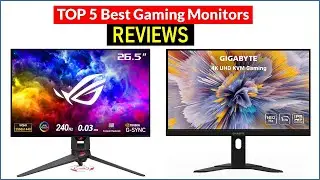 ✅ BEST 5 Gaming Monitors Reviews | Top 5 Best Gaming Monitors - Buying Guide