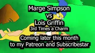 Marge Simpson vs Lois Griffin 3rd Catfight preview