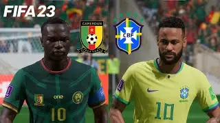 FIFA 23 | Copa do Mundo Qatar 2022 | Final | Brasil x Camarões  | PC Next Gen |