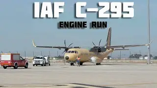 1st IAF C-295MW engine Run