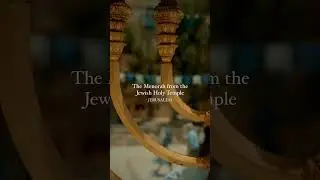 2000 year old piece of history 🤯 #wow #history #travel #menorah #bible #biblical #incredible