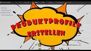 Produktprofile erstellen