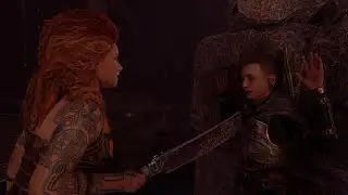 God of War Ragnarök - Thrud confronts Atreus - PS5 4K HDR