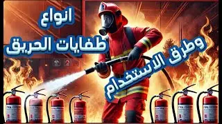 تعرف على انواع طفايات الحريق وطرق الاستخدام في جميع الحالات