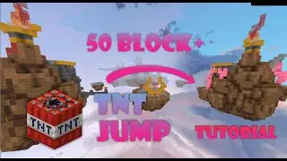 🚀HƯỚNG DẪN NHẢY TNT JUMP 50 BLOCK+ TRONG BEDWARS DỄ DÀNG SEVER HEROMC |TNT Jump tutorial | LEGIT100%
